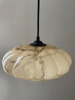 Art deco hanglamp | antieke lamp | gemarmerd | jaren 20 30, Antiek en Kunst, Antiek | Lampen, Ophalen of Verzenden
