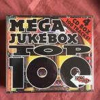 Mega Jukebox Top 100 (2e release)  4cd-box   Arcade, Pop, Gebruikt, Verzenden