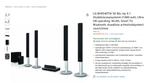 LG 4K TV + LG 3D Home Theaterset 9.1, 7.1-systeem, Blu-ray-speler, 70 watt of meer, Zo goed als nieuw
