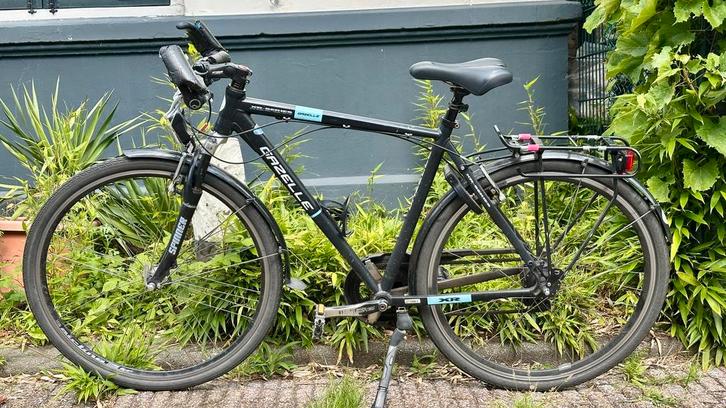 Gazelle Spinner zwart, Fietsen en Brommers, Fietsen | Mountainbikes en ATB, Gebruikt, Gazelle, 53 tot 57 cm, Ophalen of Verzenden