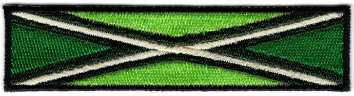 Achterhoek biker vlag stoffen opstrijk patch embleem #2, Verzamelen, Kleding en Patronen, Nieuw, Shirt, Verzenden