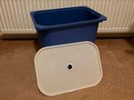 IKEA Trofast Bak met Deksel - Groot Formaat, Ophalen of Verzenden, Zo goed als nieuw, Blauw, Overige typen