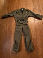 Carnaval kleding luchtmacht piloot F16 of F35 maat 140, Ophalen of Verzenden, Zo goed als nieuw, 134 t/m 140, Jongen of Meisje