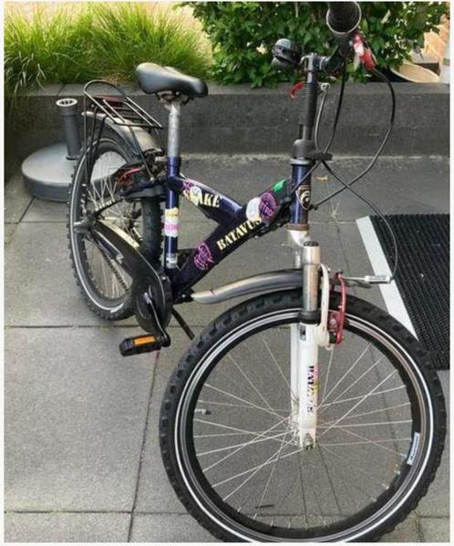 Batavus Snake jongensfiets 22 inch, Fietsen en Brommers, Fietsen | Jongens, Gebruikt, 22 inch, Handrem, Versnellingen, Ophalen