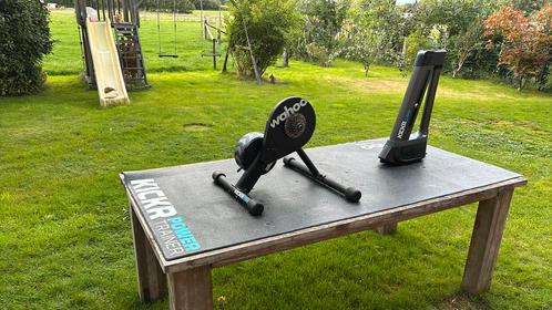 Wahoo kickr core met trainermat en kickr climb, Fietsen en Brommers, Fietsaccessoires | Overige Fietsaccessoires, Gebruikt, Ophalen