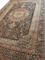 Perzisch tapijt - Oosters vloerkleed klassiek tabriz, 200 cm of meer, Groen, Ophalen of Verzenden, Zo goed als nieuw