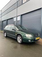 Subaru Legacy 2.0 LX St.wgn AWD 1999 Groen, Auto's, Subaru, 1994 cc, 65 €/maand, 125 pk, Beige