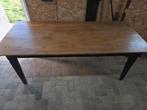 Houten eettafel - 85x196x76 cm, Huis en Inrichting, Ophalen, 50 tot 100 cm, Landelijk, Vijf personen of meer