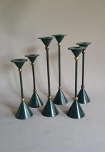 vintage kandelaars 80's design, Huis en Inrichting, Woonaccessoires | Kandelaars en Kaarsen, Overige materialen, Overige kleuren