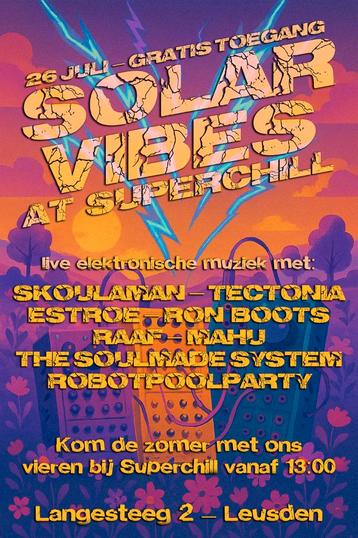 Solar Vibes festival beschikbaar voor biedingen