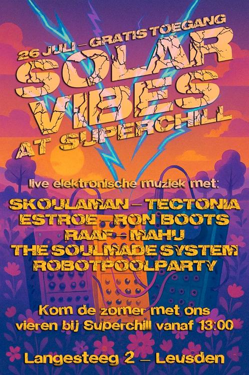 Solar Vibes festival, Tickets en Kaartjes, Evenementen en Festivals, Drie personen of meer