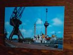 Rotterdam  - gezicht op de Euromast met kustvaarder en cruis, Verzenden, Ongelopen, Zuid-Holland