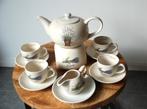 Jet Ter Steege Rijssen Koffie/Thee Servies Lavendel, Gebruikt, Ophalen of Verzenden, Overige stijlen, Aardewerk