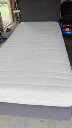 Nette boxspring met matras 200 bij 90, Huis en Inrichting, 90 cm, Eenpersoons, Ophalen of Verzenden, Zo goed als nieuw