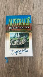 Dolf de Vries - Australie in een rugzak, Boeken, Ophalen of Verzenden, Zo goed als nieuw, Dolf de Vries, Australië en Nieuw-Zeeland
