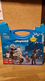 Playmobil 5891 Politie Motor, Ophalen of Verzenden, Gebruikt, Complete set