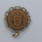 Gouden tientje in 14kr hanger, Postzegels en Munten, Ophalen of Verzenden