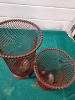 kandelaars gaas bruin twee stuks, Ophalen of Verzenden, 'T Olde Gre-j, Info@toldegrej.nl, Endepoelstraat 20f Didam