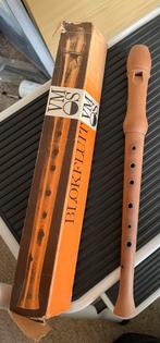 Vintage VM Blokfluit - Sopraan, Ophalen of Verzenden, Gebruikt, Sopraan of Sopranino, Met koffer, hoes of etui