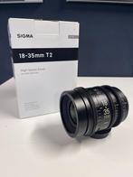 Sigma 18-35mm T2 F/CE | Cine High Speed Zoom | Canon EF, Audio, Tv en Foto, Fotografie | Lenzen en Objectieven, Ophalen of Verzenden