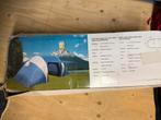 Nieuwe tent met 2 slaapkamers - 4.65m breed, Caravans en Kamperen, Ophalen, Nieuw, Tot en met 4