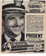 PRODENT TANDPASTA Maakt parelwitte tanden 1948, Verzamelen, Verzenden, Zo goed als nieuw, Overige typen