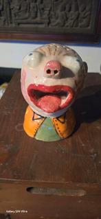 Kunstzinnig hoofd met gaten, Ophalen of Verzenden