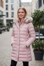 Donsjas tommy, Kleding | Dames, Jassen | Winter, Ophalen of Verzenden, Zo goed als nieuw, Blauw
