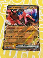 Pokemon Koraidon ex 029 promo, Ophalen of Verzenden, Zo goed als nieuw, Losse kaart, Foil