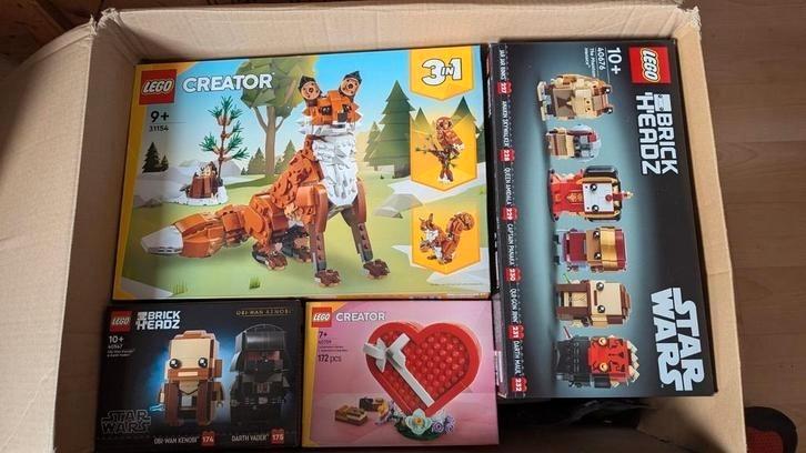 Nieuwe Lego collectie met o.a. Star Wars, Harry Potter+ Icon, Verzamelen, Speelgoed, Nieuw, Ophalen of Verzenden