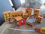 Oud poppenhuis setje, Ophalen, Zo goed als nieuw, Poppenhuis