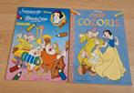 Disney kleurboeken sneeuwwitje zeven dwergen snow white, Ophalen of Verzenden, Sneeuwwitje of Doornroosje, Zo goed als nieuw, Beeldje of Figuurtje