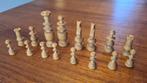 Schaakstukken set schaakset compleet antiek chess vintage, Een of twee spelers, Ophalen, Gebruikt
