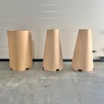 Eettafel tafelpoot kolomvoet rond cilinder conisch beuken, Ophalen, Nieuw