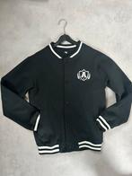 Zwart Baseball jacket maat 158-164, Ophalen of Verzenden, Zo goed als nieuw, Jongen of Meisje, Jas