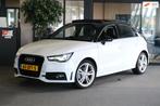 Audi A1 Sportback 1.4 TFSI S-Line S-tronic Pano Navi Leder X, Euro 5, Zwart, 4 cilinders, 4 stoelen