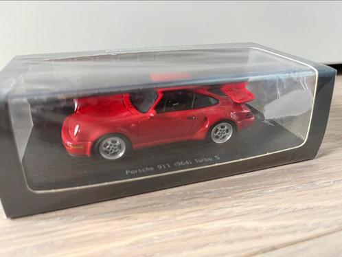 Porsche 911 (964) Turbo S 3.6 1993 Red Cartima Spark 1:43, Hobby en Vrije tijd, Modelauto's | 1:43, Zo goed als nieuw, Auto, Overige merken