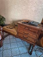 Koopje - jaren 60 telefoon commode - zitbank, Ophalen of Verzenden
