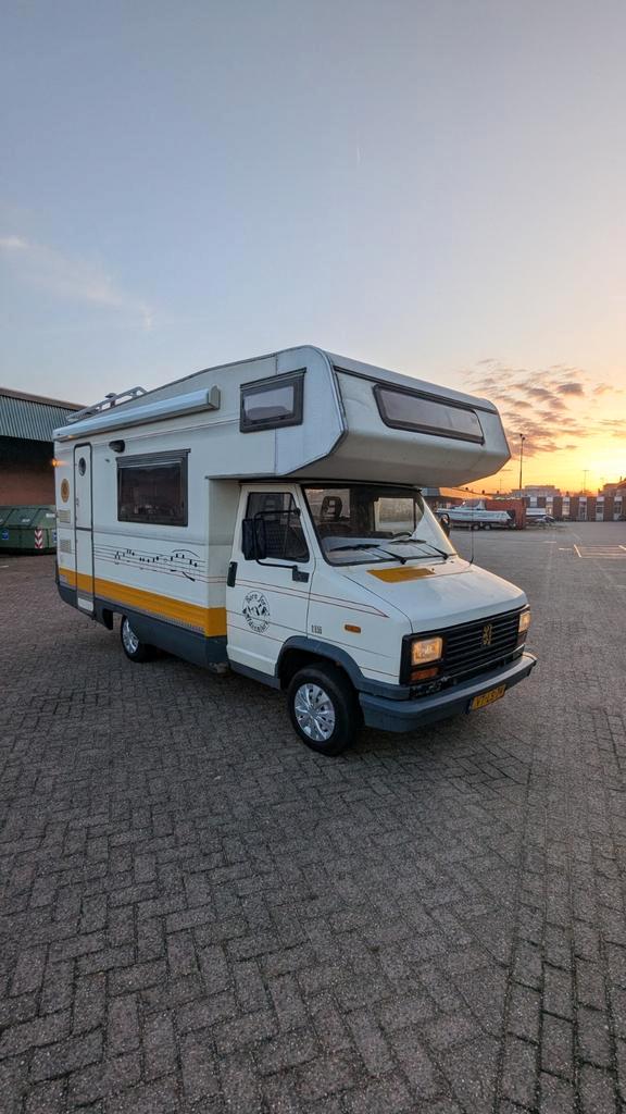 Peugeot Camper met zonnepanelen Dethleffs, Caravans en Kamperen, Campers, Particulier, tot en met 4, Half-integraal, Dethleffs