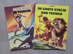 Toenga - 2 delen, Gelezen, Edouard Aidans, Ophalen of Verzenden, Meerdere stripboeken
