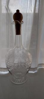 Geslepen antieke wijn karaf, Ophalen of Verzenden