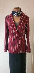 H&M jasje/blazer wijnrood maat 36, Kleding | Dames, Jasjes, Kostuums en Pakken, H&M, Ophalen of Verzenden, Jasje, Maat 36 (S)