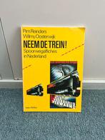 Boekje: Neem de Trein! Spoorwegaffiches in Nederland, Verzamelen, Boek of Tijdschrift, Ophalen of Verzenden