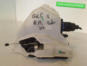PORTIERSLOT RECHTS ACHTER Golf V (1K1) (7L0839016E) beschikbaar voor biedingen