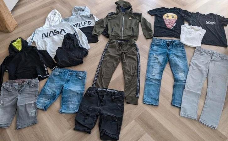 Kledingpakket mt 158/164, Kinderen en Baby's, Kinderkleding | Maat 164, Gebruikt, Jongen, Ophalen of Verzenden