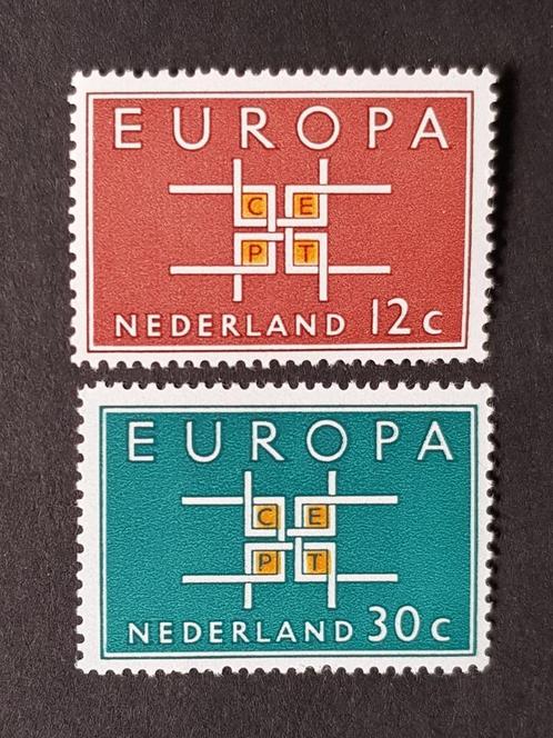 NEDERLAND | 1963 | NVPH 800-801 | ** Postfris, Postzegels en Munten, Postzegels | Nederland, Postfris, Na 1940, Verzenden