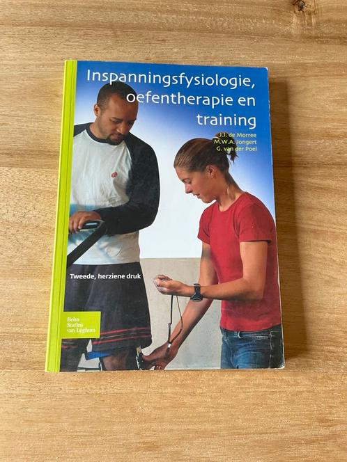 Inspanningsfysiologie, oefentherapie en training, Boeken, Wetenschap, Zo goed als nieuw, Ophalen of Verzenden