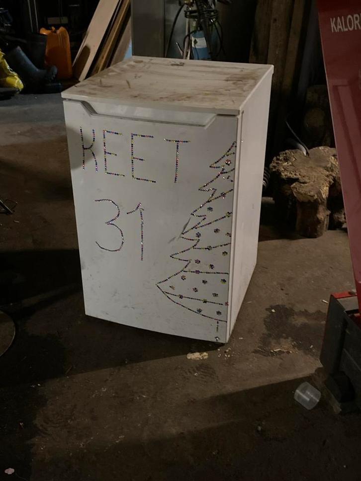 Goed werkende koelkast - Keet Koelkast, Witgoed en Apparatuur, Koelkasten en IJskasten, Gebruikt, Zonder vriesvak, Minder dan 75 liter