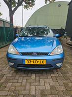 Ford Focus Wagon 2.0-16V Ghia bj 2002, Auto's, 65 €/maand, 4 cilinders, Grijs, 130 pk