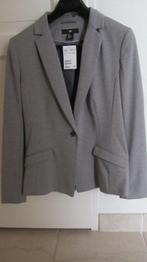 Nieuwe grijze damesblazer mt 42, H&M, Maat 42/44 (L), Nieuw, Ophalen of Verzenden